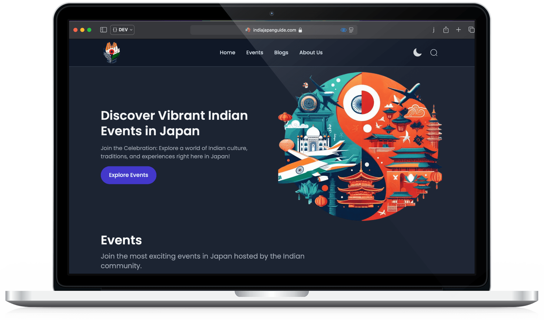Event-sharing platform